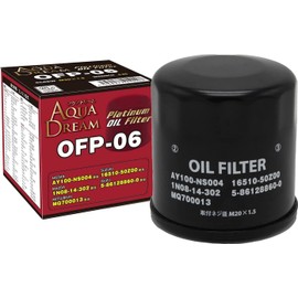 Aquadream AD-OFP-06 Aqua Dream Automotive Oil Filter PLATINUM for Nissan AY100-NS004 and others, Mazda, Mitsubishi, Suzuki, Isuzu