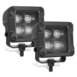LTEODCHEW LED Cubes 3 Inch Light LED Pods CREE Offroad Square Driving Work Lights Waterproof Ditch Lights Combo Reverse Pod Light Cube for Truck Pickup ATV UTV SUV Wrangler Boat