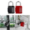 Combination Padlocks 4 Digit Locker Padlocks, Waterproof Padlocks 4 Digit