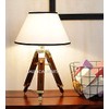 Nauticalmart Antique Royal Nautical Wood Tripod Table Lamp