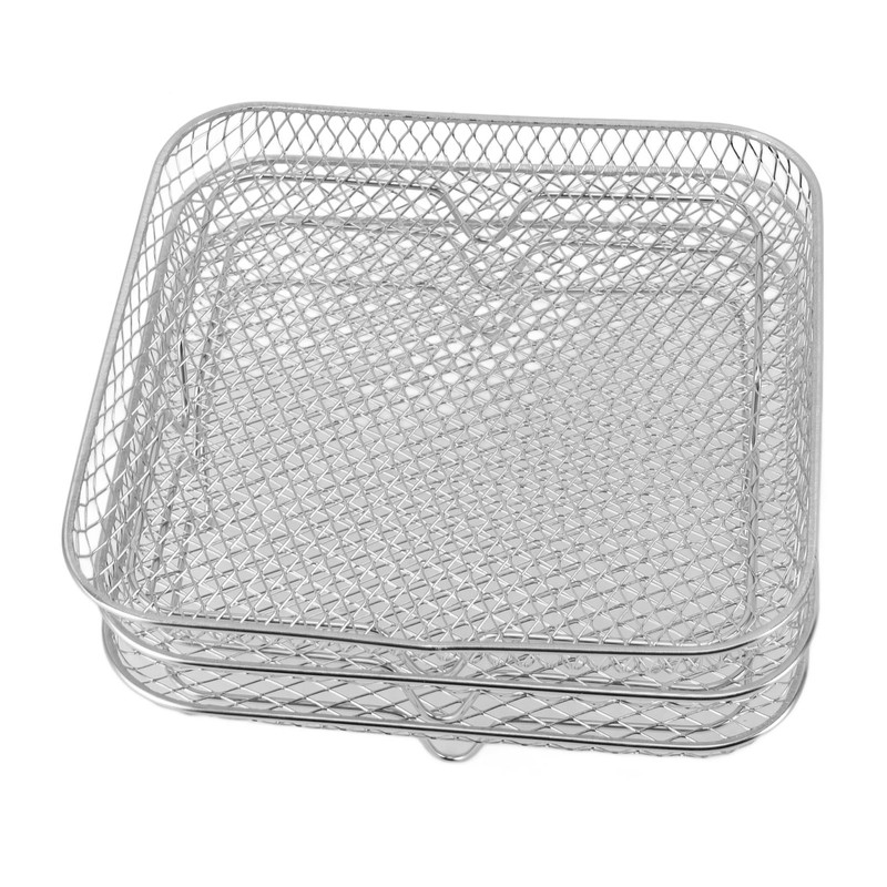 3PCS Fryer Rack Set 304 Stainless Steel Stackable Multi Layer