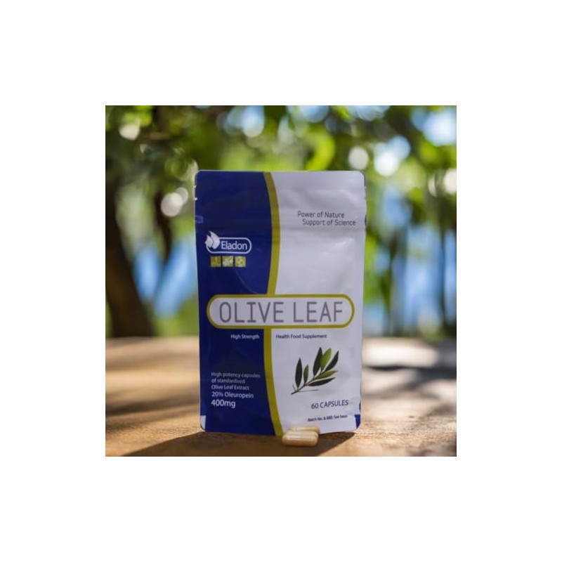 Olive Leaf Extract 400mg | Standardised to 20% Oleuropein |