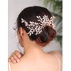 Denifery - Peine para el pelo de novia con brillantes