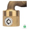 Flow Security Systems The FaucetLock | Heavy Duty Brass Construction