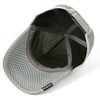 BIGWATCH Men's Plain Round Mesh Cap, Large Size - grays