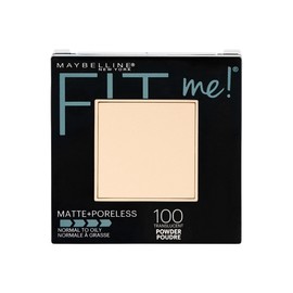 Maybelline New York Fit Me Matte + Poreless Powder Makeup, Translucent, 0.29 Ounce, Pack of 1