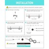 SUNLINKCO (6 Pack) 4FT T5 LED Integrated Fixture, 6500K,20W,2300LM(Super Bright