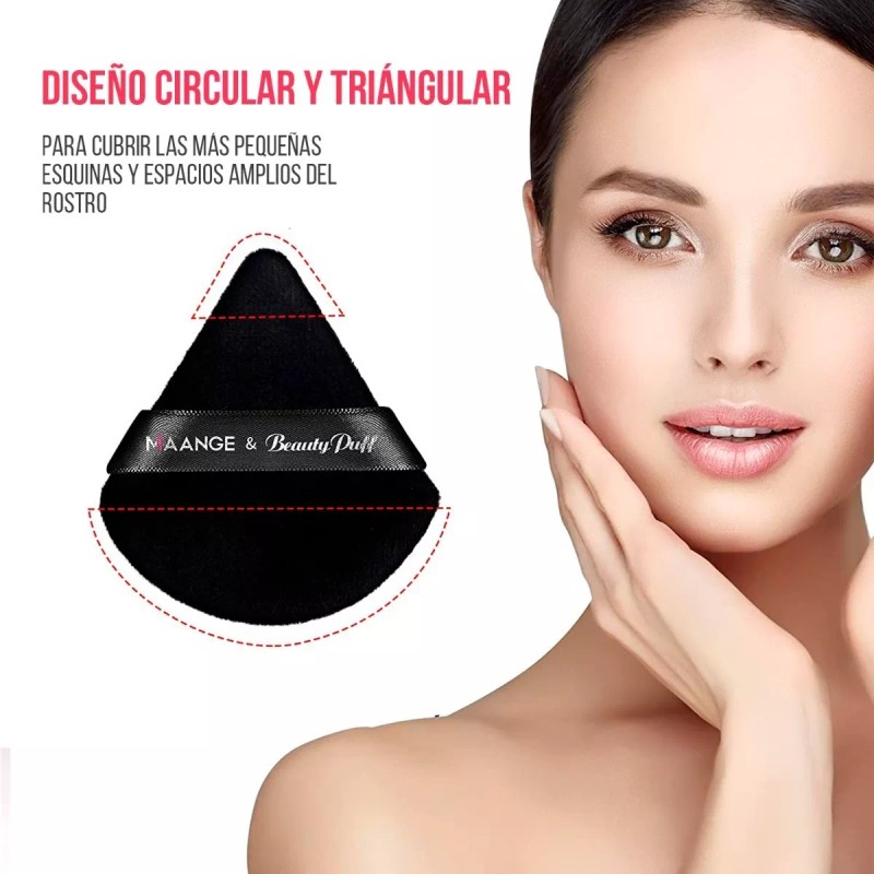 Mastery Brand Set 18pz Puffs De Maquillaje Polvo Esponja En