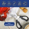 MINGTOOL Kitchen Scissors All Purpose, Stainless Steel Kitchen Shears Heavy