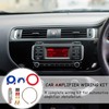 TEHAUX 1set Car Stereo Wiring Kit Gauge Cable for Amplifier