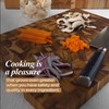 Small End Grain Cutting Board - Premium Self-Healing Teak Wood