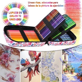 AMZYYDS estuche para colores, 72 estuche lapices de colores estuches