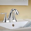 American Standard 7413201.002, Chatfield 4-Inch Centerset 2-Handle Bathroom Faucet 1.2