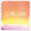 Get Well Soon Blank Greetings Card