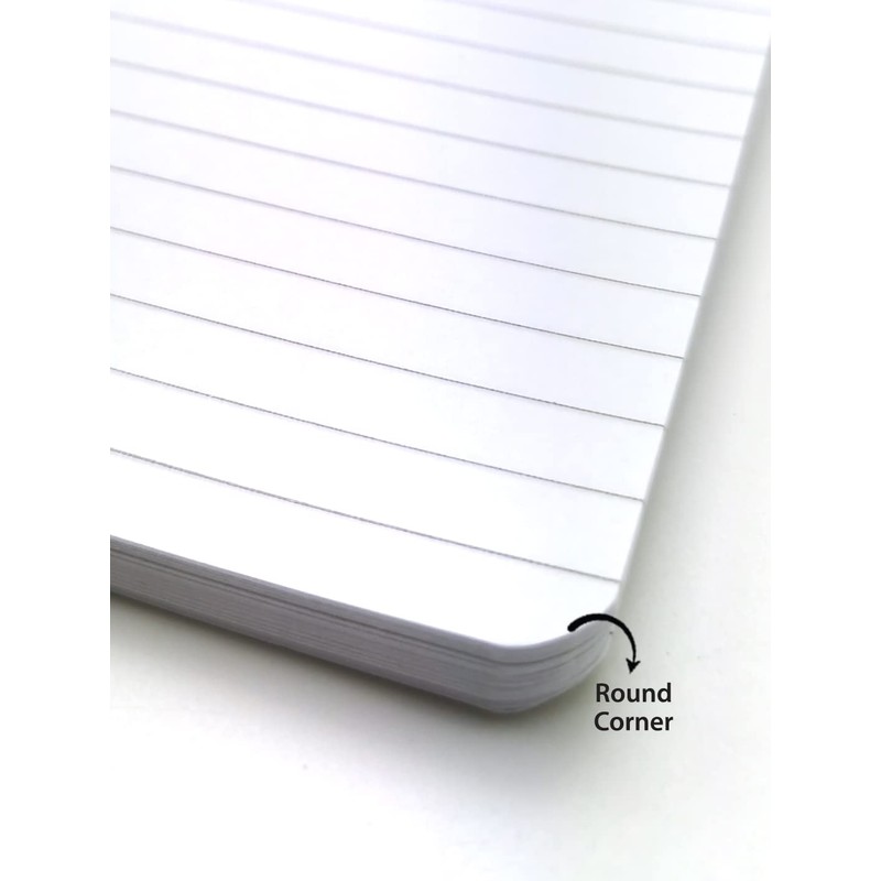 Noti A5 Jot-On Notebook Wirebound, Ruled & Perforated, 200 pages,