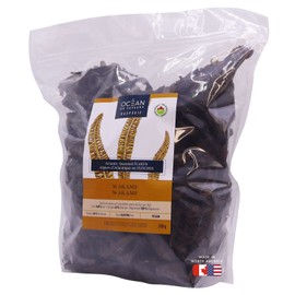 Wakame (Sea Fern) Whole Seaweed, 250g - Canadian, Organic and Eco-Friendly Certified, Easy to use Sea Vegetable - Hand harvested - Un Ocean de Saveurs