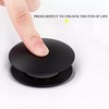 Rockgoya Bathroom Sink Drain,Drain Stopper Bathroom Sink Without Overflow,Pop Up