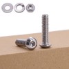 1/4"-20 x 1-1/2" Stainless Steel Button Head Socket Cap Screws