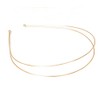 Hair Accessories - Bride Plain Double Round Wire Alice /