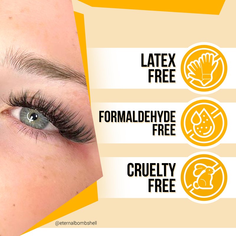 Forabeli Pure Sensitive Lash Extension Glue, 7–8 Sec Drying, No