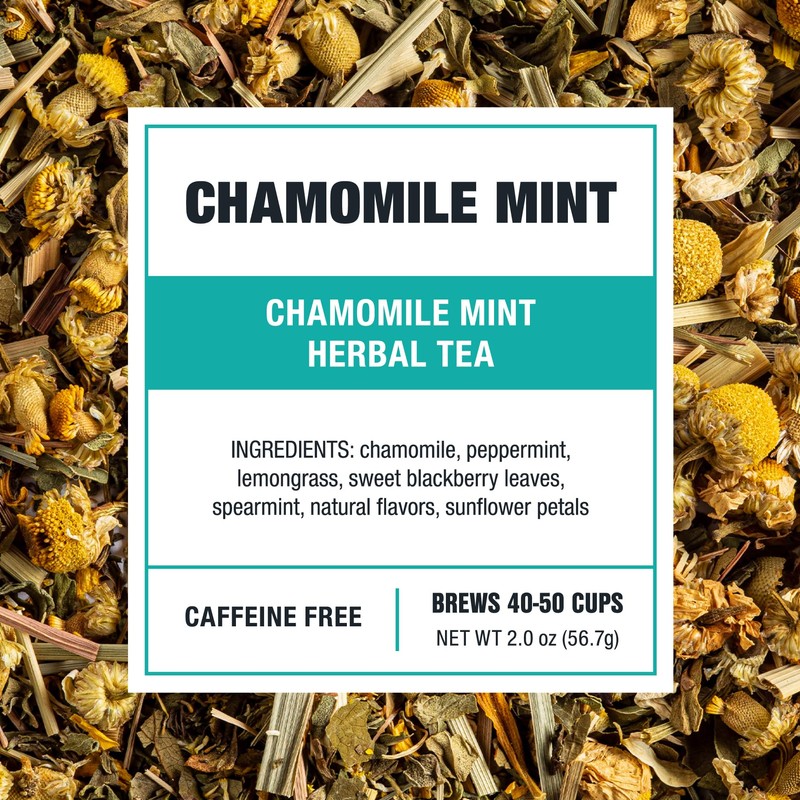 Tiesta Tea - Chamomile Mint, Loose Leaf, Chamomile Mint Herbal