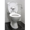 PilotMall.com The Bathroom Bomber Novelty Toilet Bowl Sticker Set