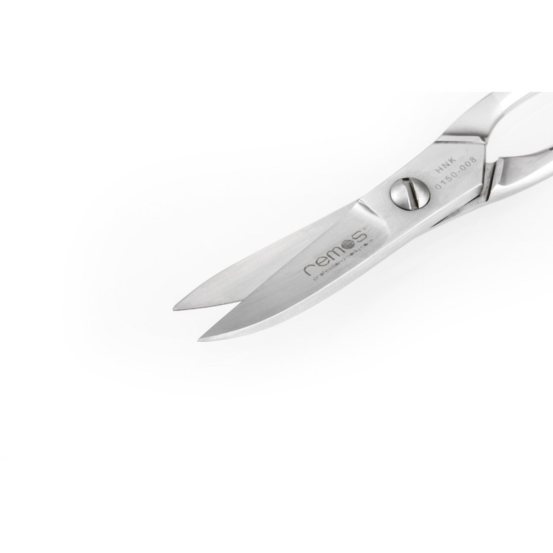 Remos Toenail Scissors Stainless Steel Toothed Cutting Edge Cuts Strong