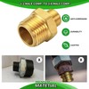 RV Faucet Adapter 1/2" to 3/8" Reducer kitchen Faucet Supply
