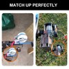 lifgarfe Universal Trailer Winch Plate Hitch Mount Winch Cradle Mounting