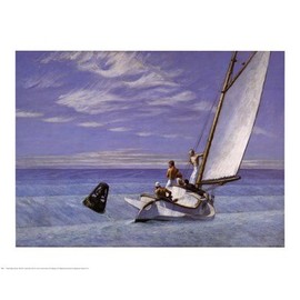 Ground Swell - Poster by Edward Hopper (30 x 24)