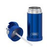 Thermos Unisex Youth Funtainer Insulated Water Bottle, Navy, 0.35 Litre