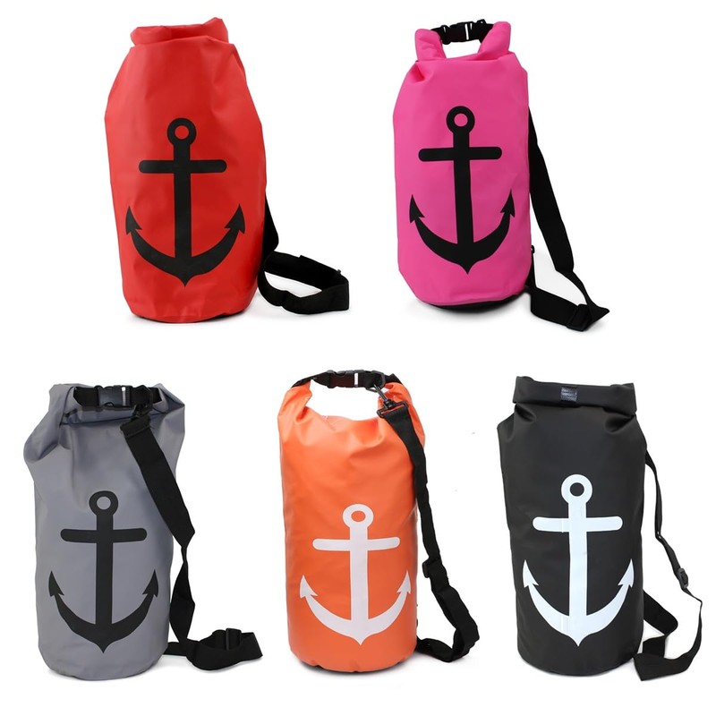 Sonia Originelli 10 Litre Anchor Waterproof Dry Bag Survival Bag,