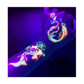 Temporary Tattoo-Glow (Koi Fish)