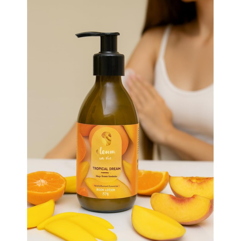 Crema Corporal Tropical Dream Mango Durazno Mandarina, 250g