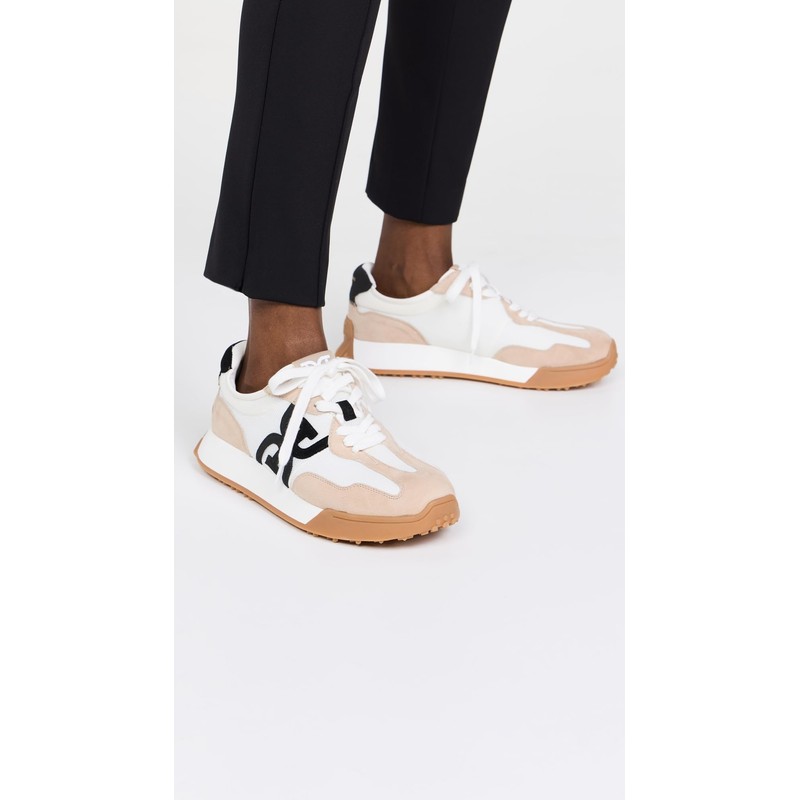 Sam Edelman Langley Sneaker White/Tan/Black 7 Medium