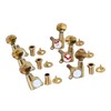 6Pcs Full Closed Guitar Tuning Key Accurate Fast Operation Stable