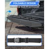 POKIAUTO 42" Aluminum Universal Pickup Truck Tailgate Ladder with Handrail,