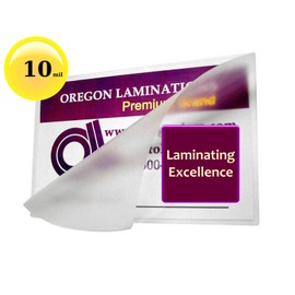 10 Mil Business Card Laminating Pouches Qty 100 Hot 2-1/4 x 3-3/4
