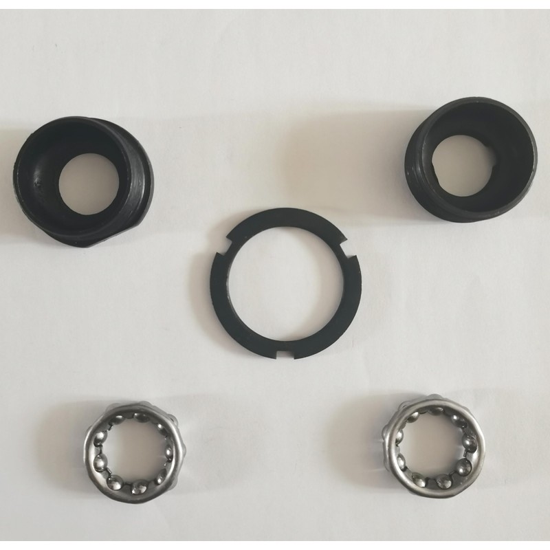 ZZRSDAN Bicycle Bottom Bracket Cup Set for 3-Piece Cranksets