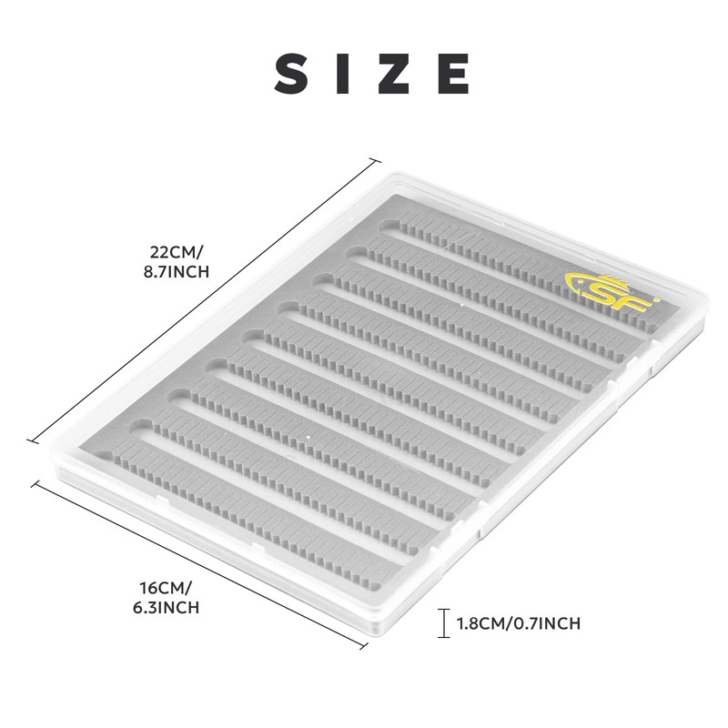 SF Collection Fly Boxes A5 Large Capacity Fly Fishing Box