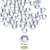 MECCANIXITY 288 Pcs Hotfix Rhinestones Flatback Crystal Glass Gems for
