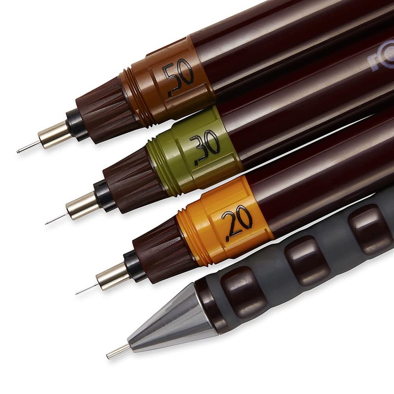 rOtring Isograph Junior Set 3x Technical Pens | 0.20mm, 0.30mm,
