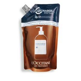 L'Occitane Pure Fresh Conditioner (Refill), 16.9 fl oz (500 ml), Cool, Refill, Women's, Men's, Popular, Scalp Care, Five Herbs, Pure Freshness Series has been renewed by changing the formula