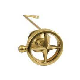 Kingston Brass KTRNKS7 Levante Side Mount Toilet Tank Lever, Brushed Brass