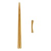 Ishida Barrier Birch Chopsticks & Chopsticks Rest Set, Natural Wood