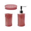 RED VELVET Set de Baño Simply Home de 3 Piezas