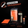 NICRON Flashlight, Rechargeable Twist Flashlight B70 Plus 1200 Lumen LED