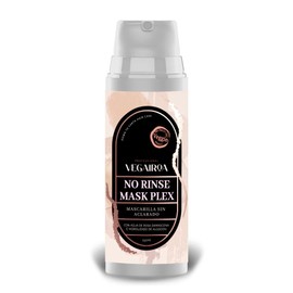 VEGAIROA - No Rinse Plex - Intensive Maske ohne Spülen - Feuchtigkeitsspendende, straffende und pflegende Wirkung - Damaszener-Rosenwasser - Professionelles veganes Friseurprodukt - 150ml