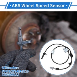 VekAuto ABS Wheel Speed Sensor Front Left ABS Sensor Anti-lock Braking System Sensor No.67401/27540AG110/27540AG111 for Subaru Forester 2008-2012