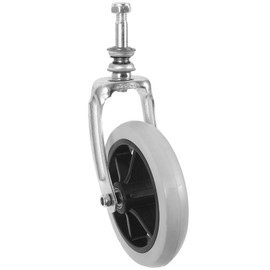 FRCOLOR Wheelchair Front Fork Replacement Parts Wheelchair Castor with High Bearings